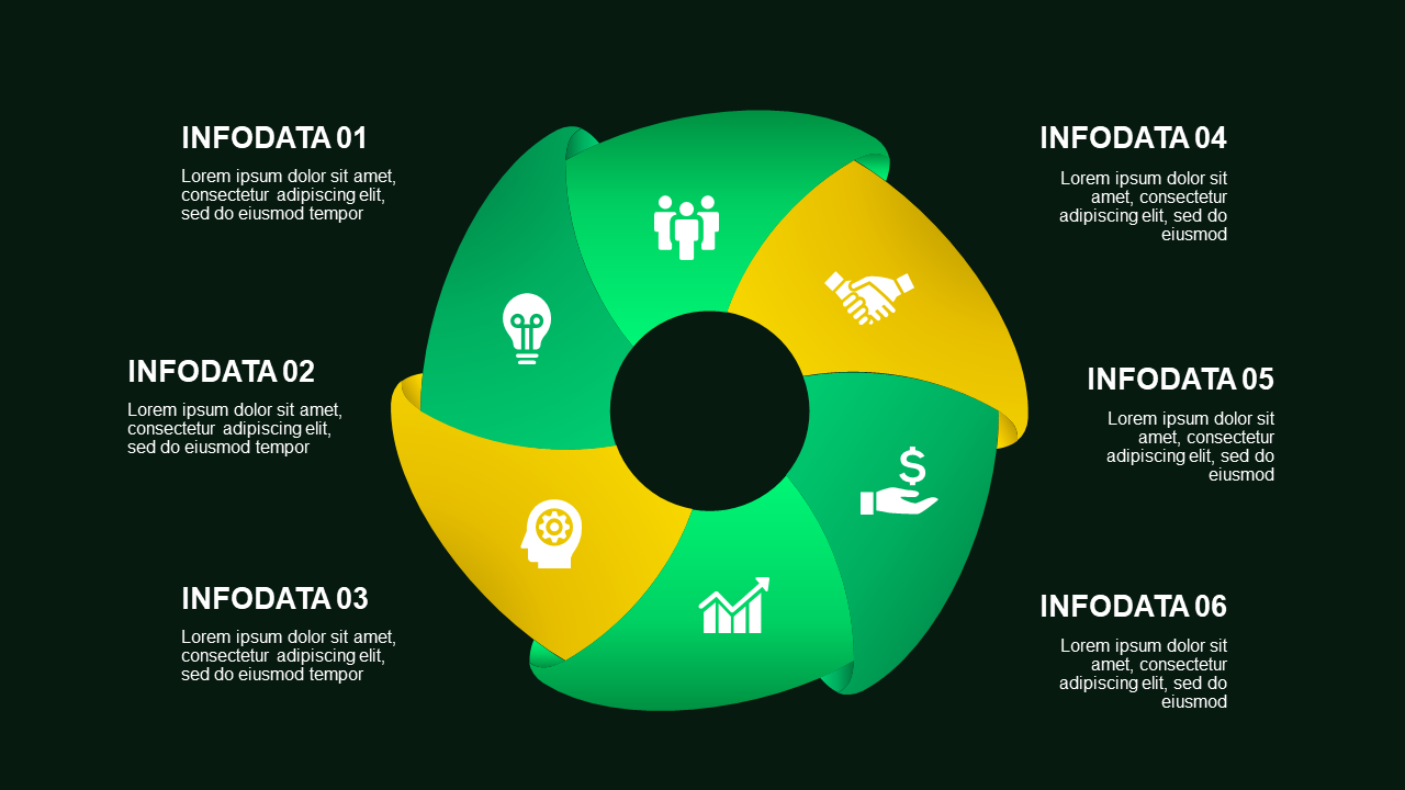 Circular Process Infographic Presentation