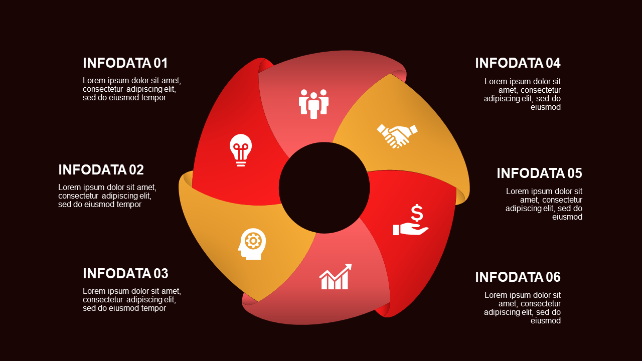 Circular Process Infographic Presentation
