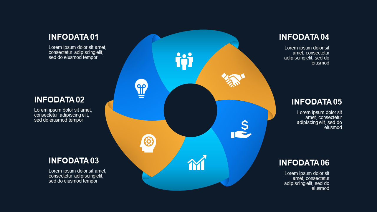 Circular Process Infographic Presentation
