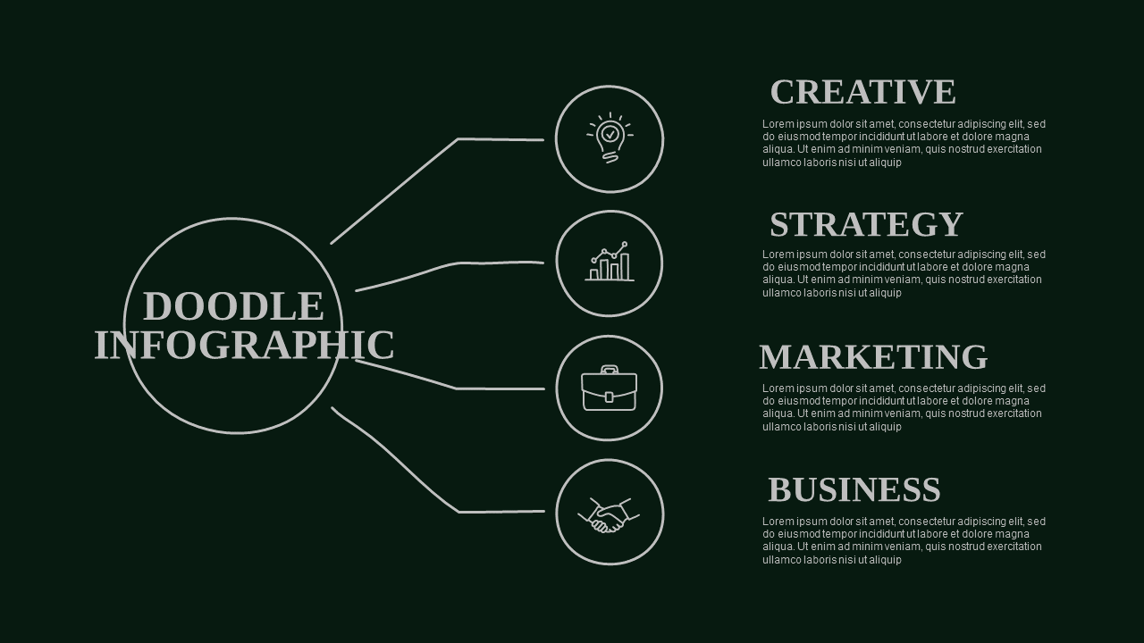 Doodle Infographic Business Presentation