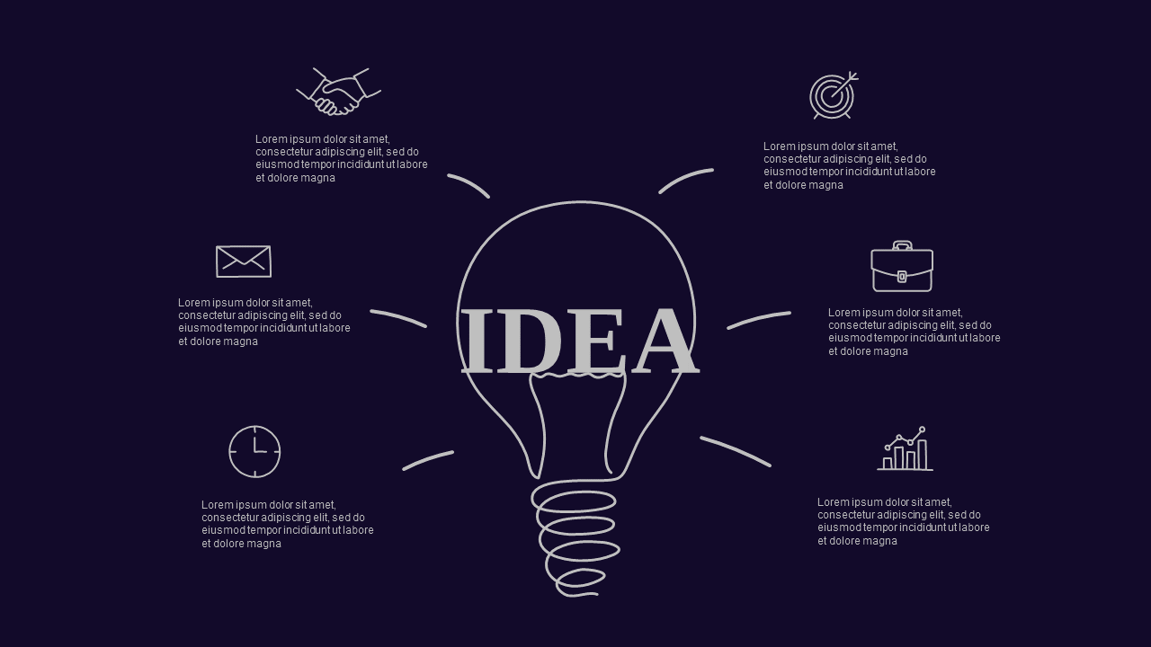 Doodle Infographic Business Presentation