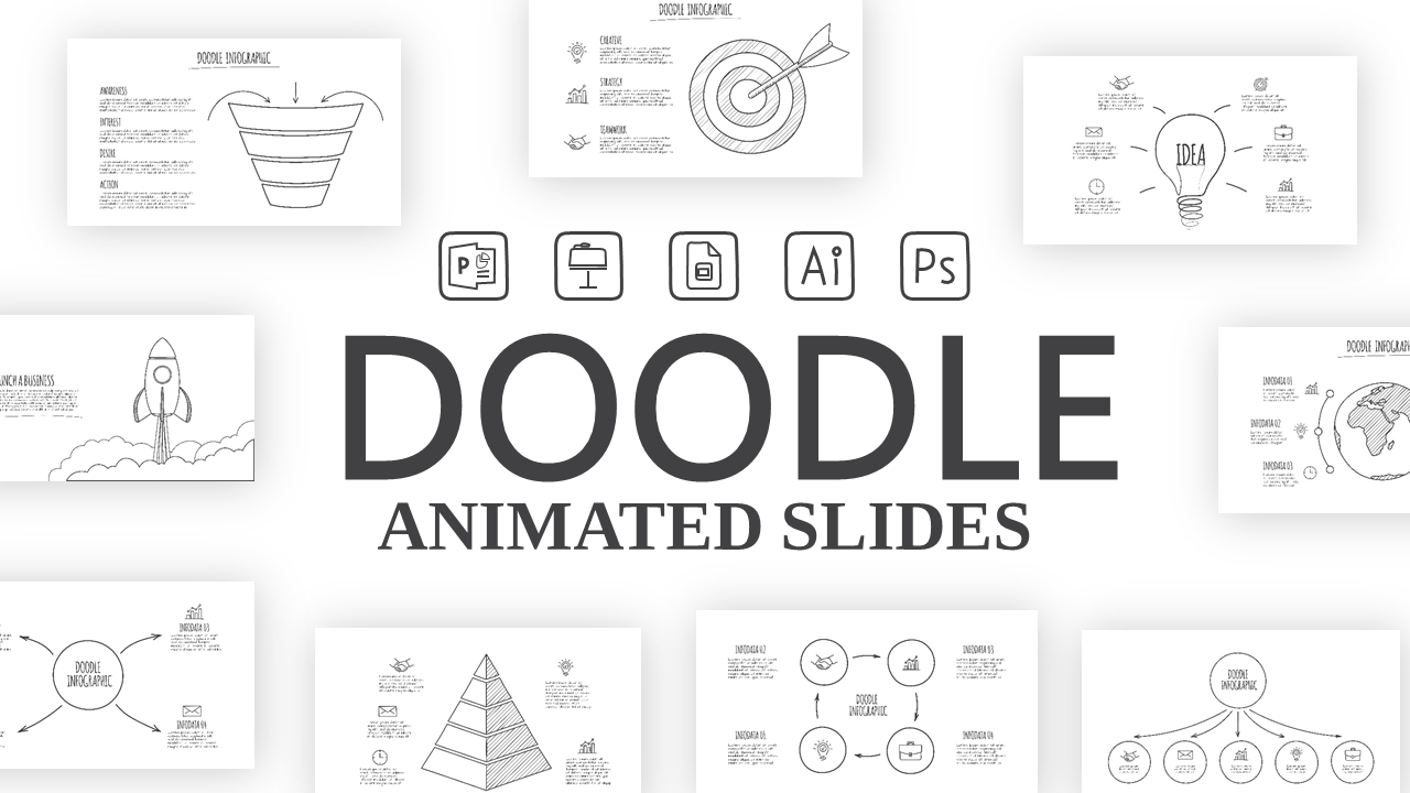 Doodle Infographic Presentation Design