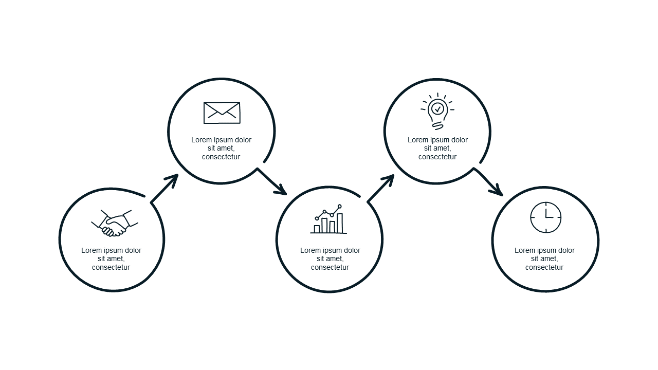 Doodle Infographic Presentation Design