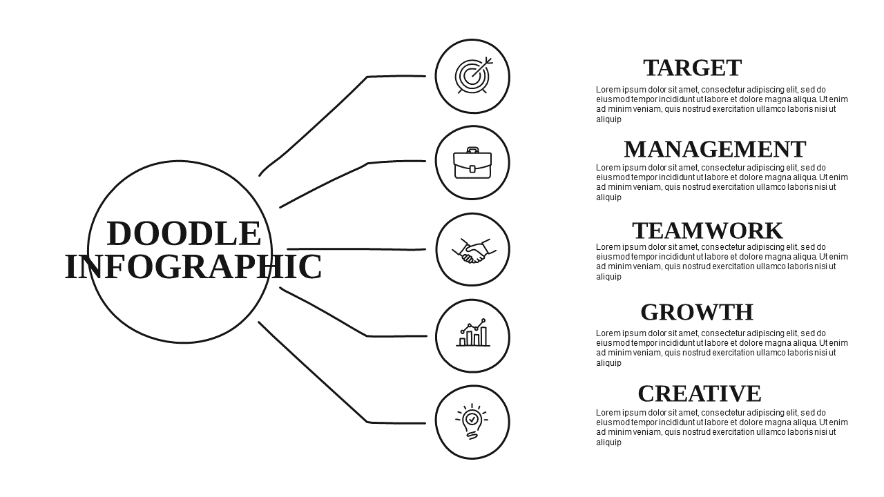 Doodle Infographic Presentation Design