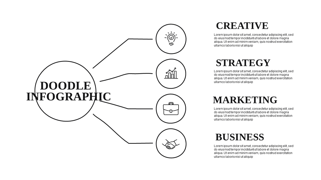 Doodle Infographic Presentation Design