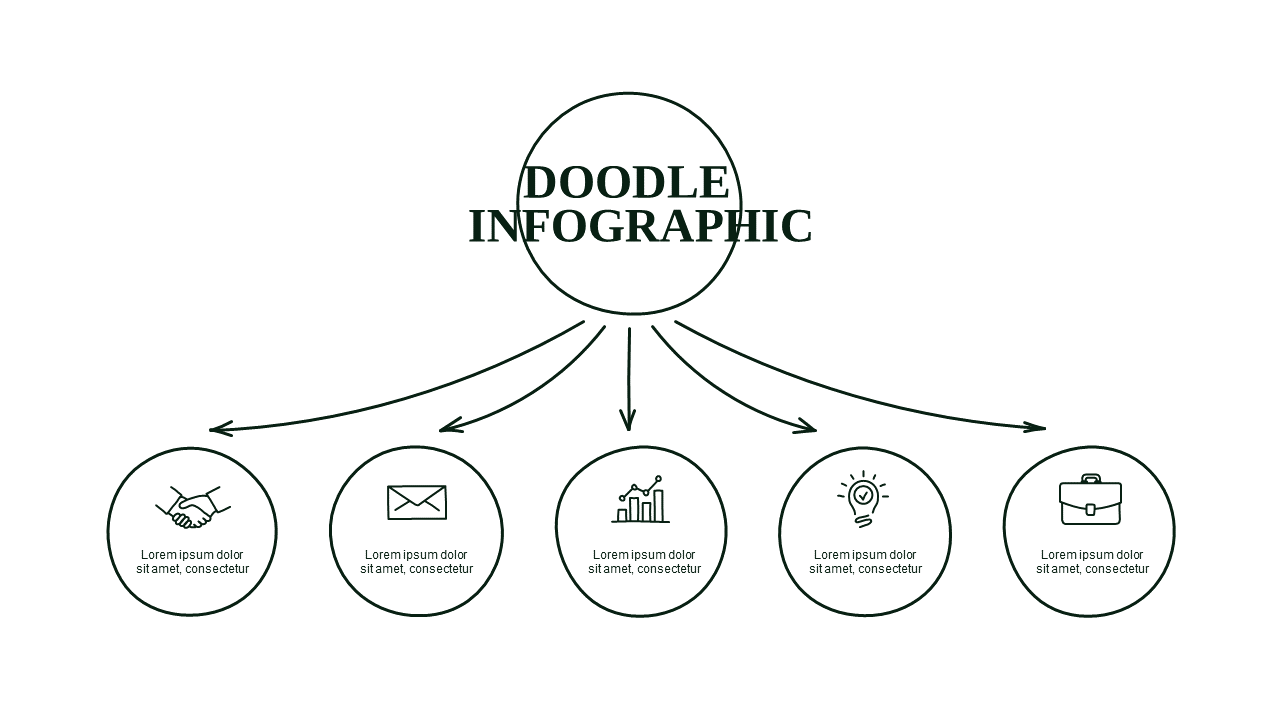 Doodle Infographic PowerPoint Template (Corporate...