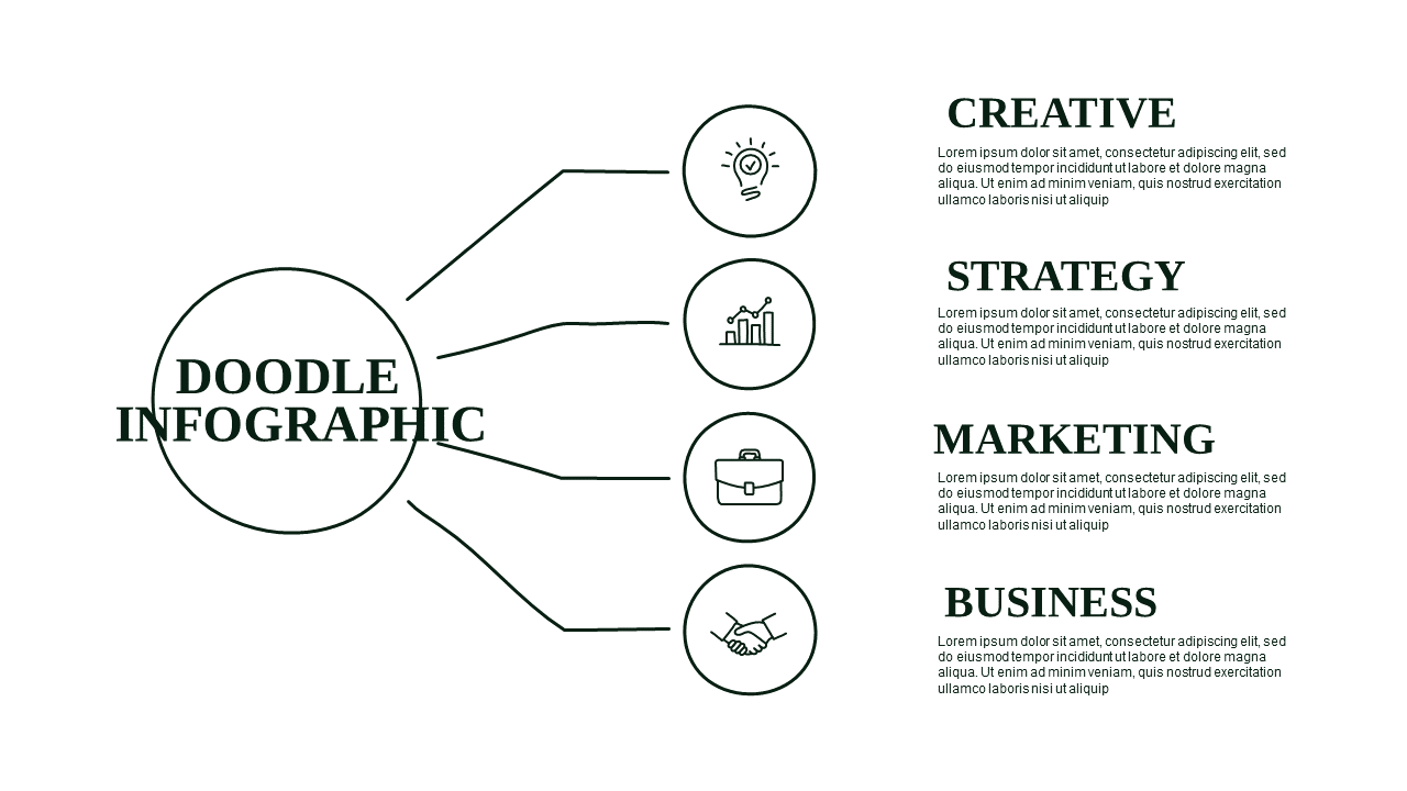 Doodle Infographic PowerPoint Template (Corporate...