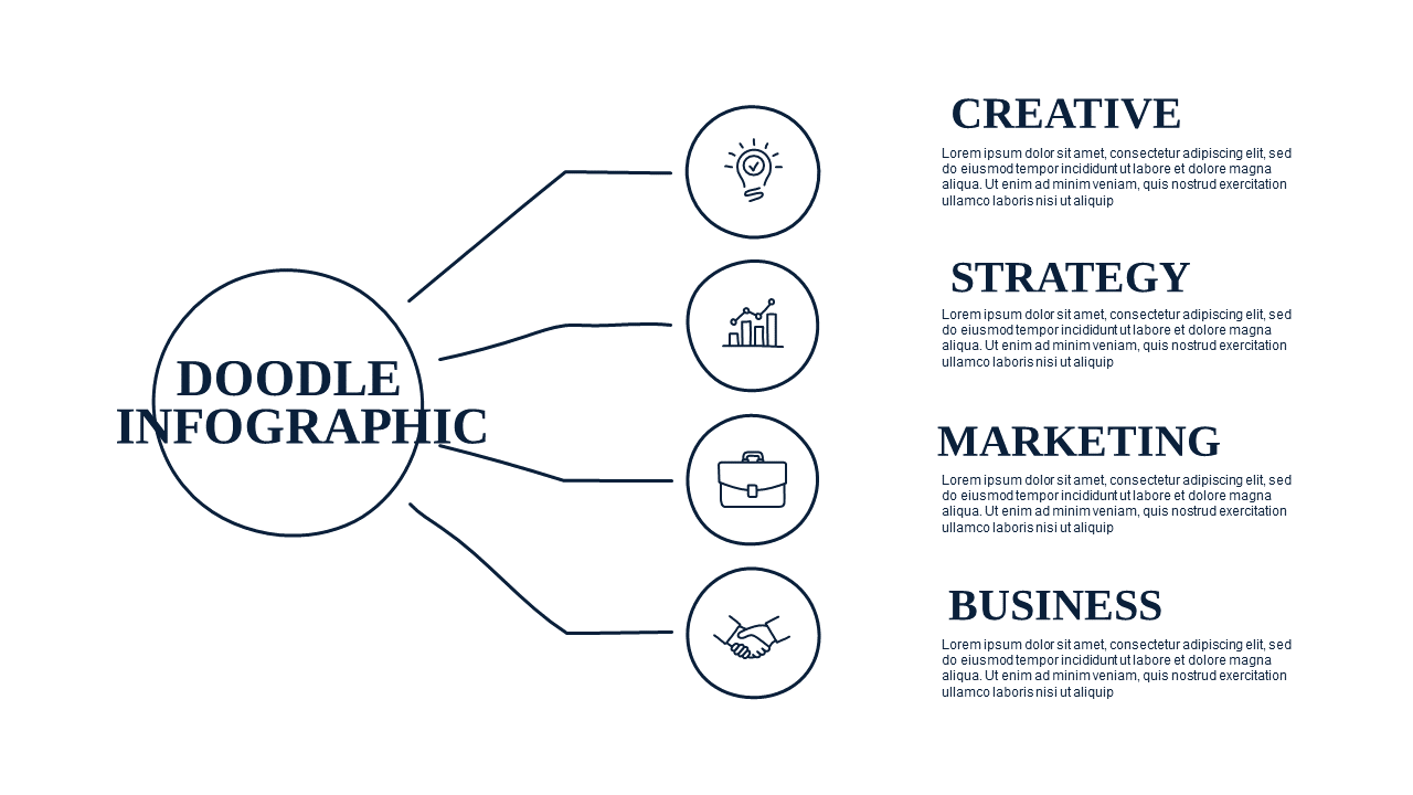 Doodle Infographic Presentation Design