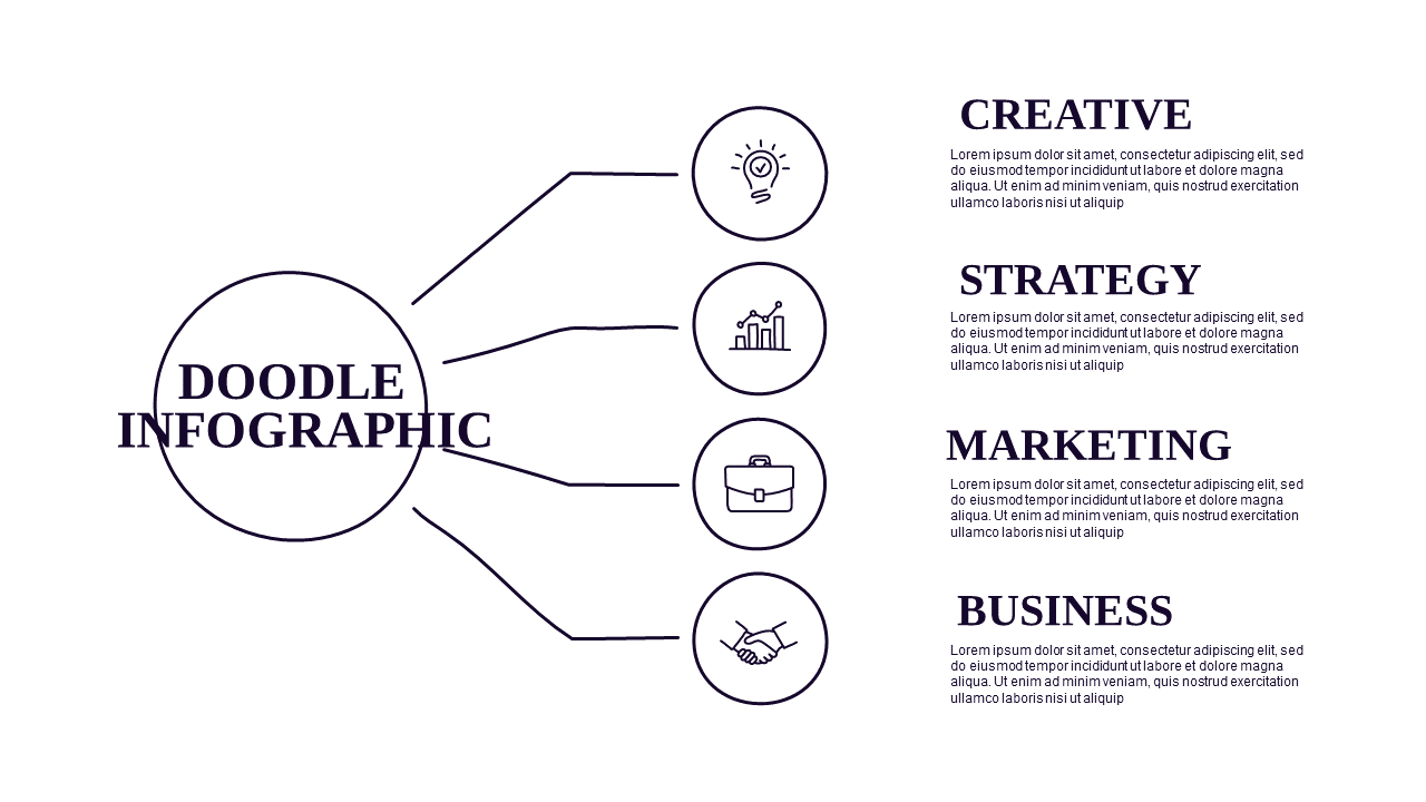 Doodle Infographic Presentation Design