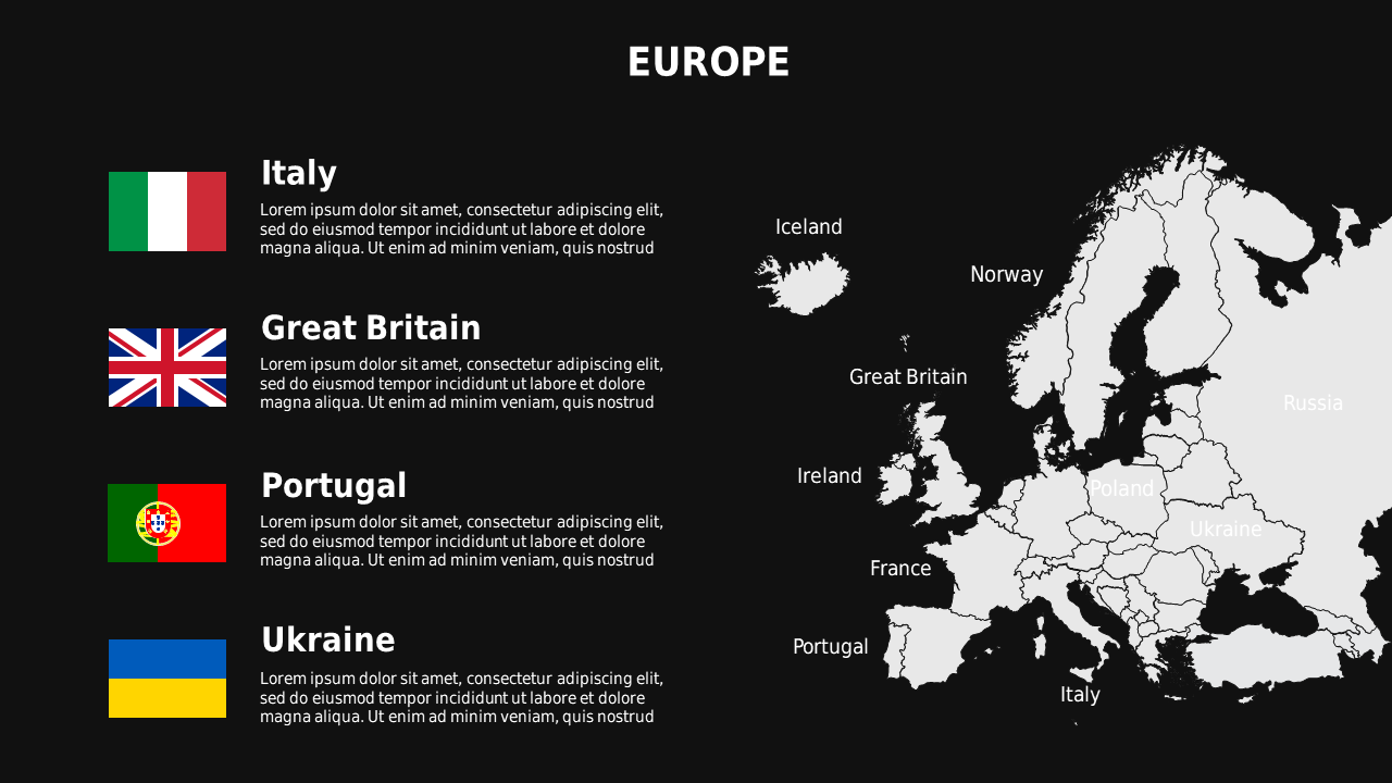 Geographical Country Overview Presentation – Charcoal Gold
