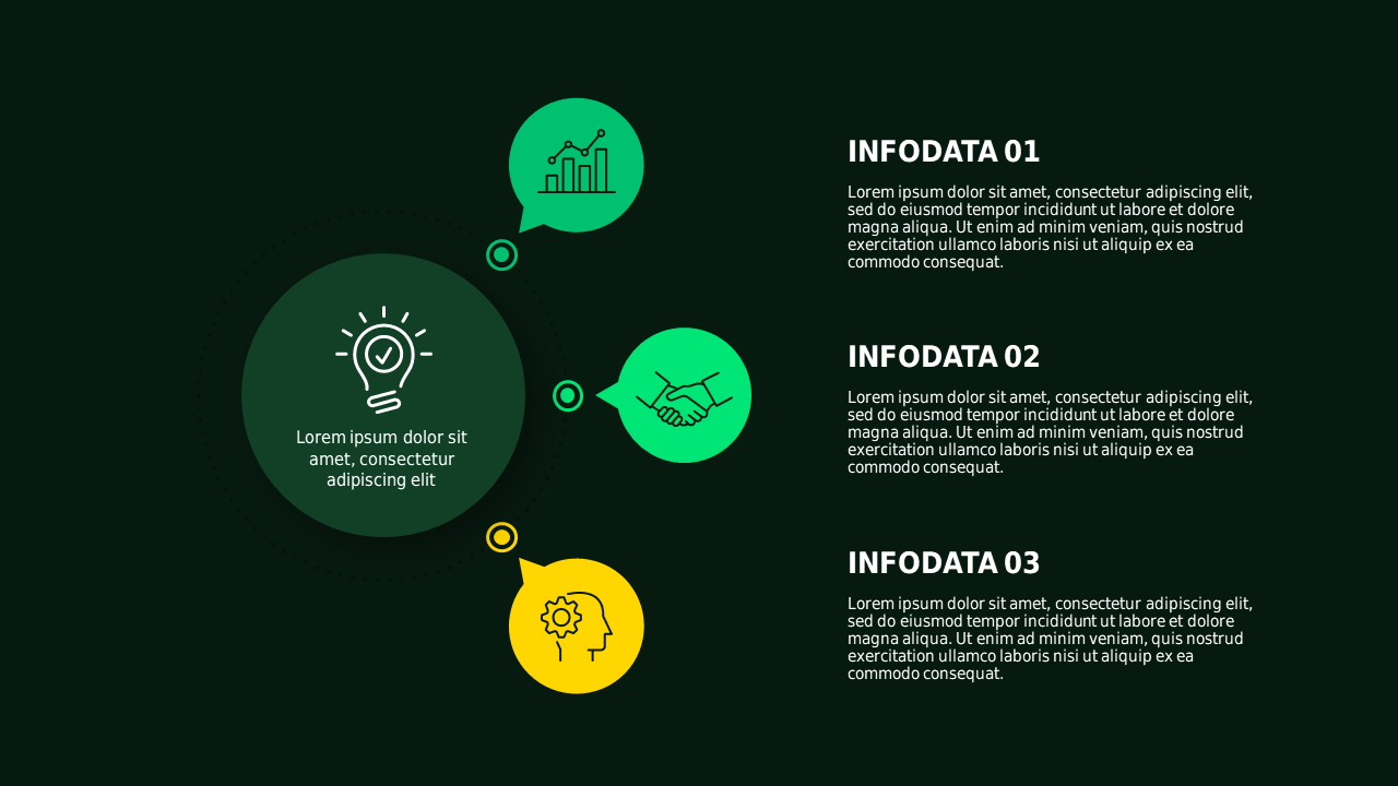 Infographic Data Flow Presentation