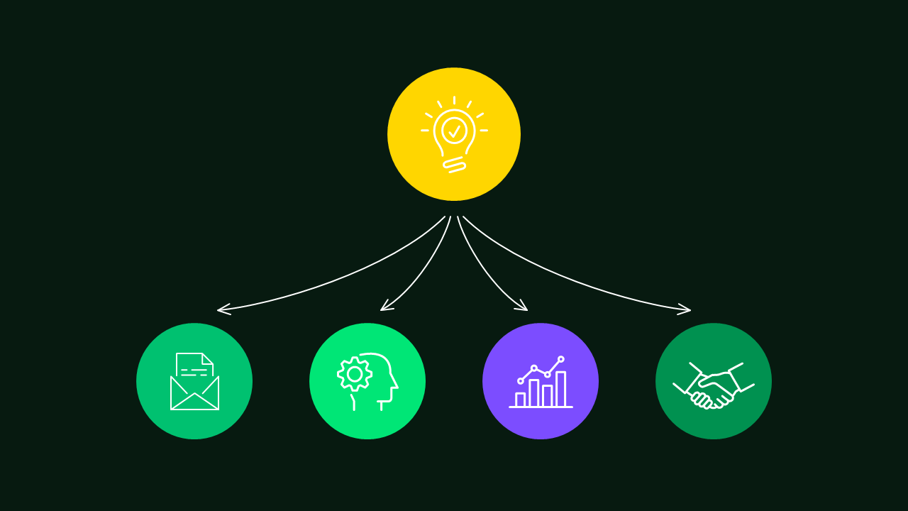 Infographic Data Flow Presentation