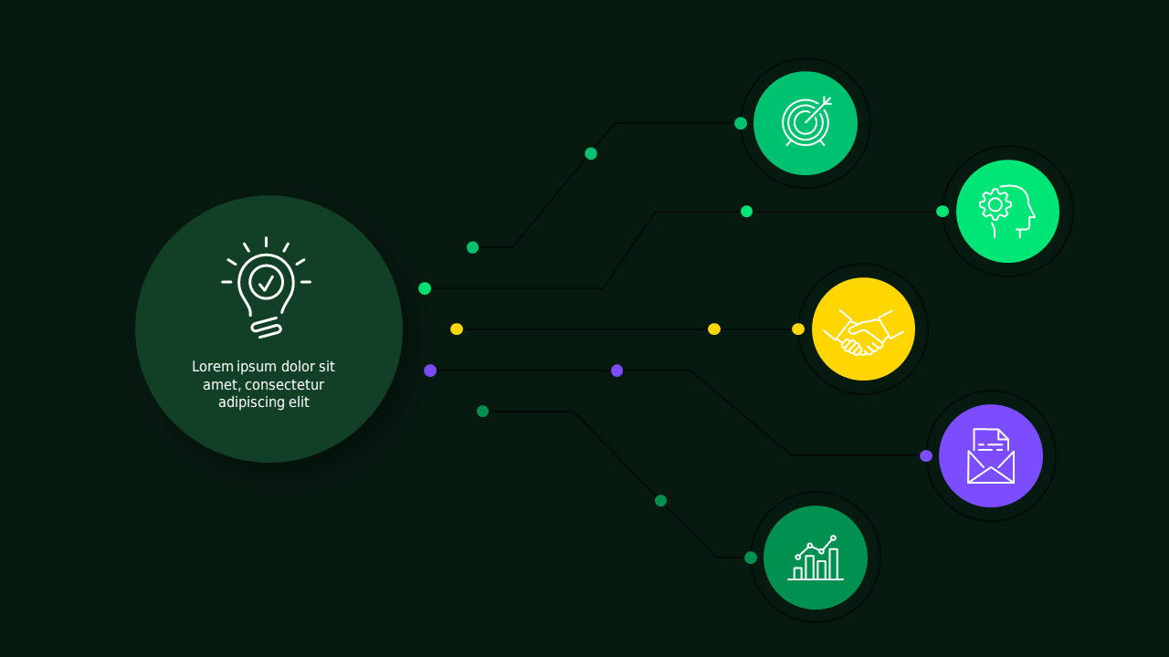 Infographic Data Flow Presentation