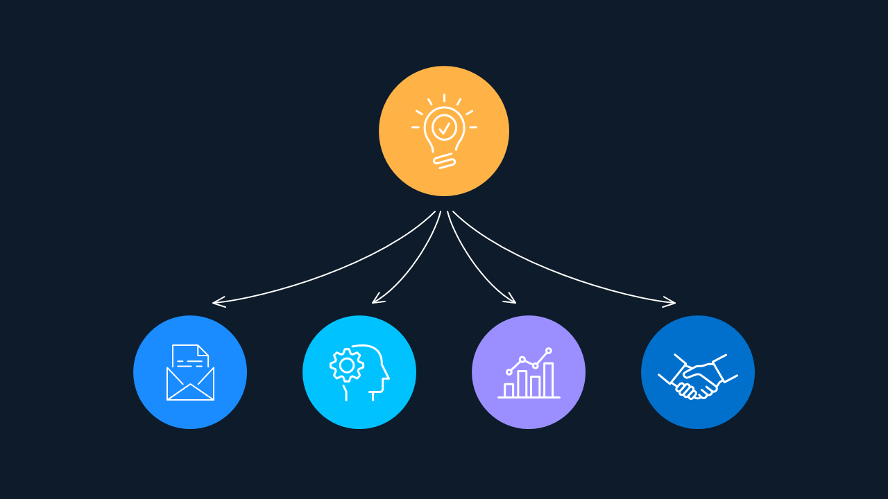 Infographic Data Flow Presentation