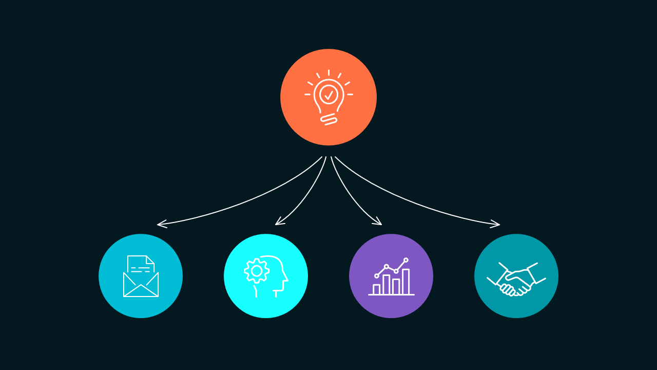 Infographic Data Flow Presentation