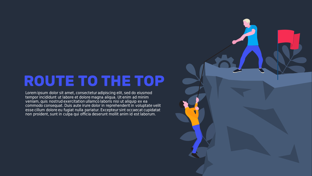 Social Media Sales Funnel Illustration