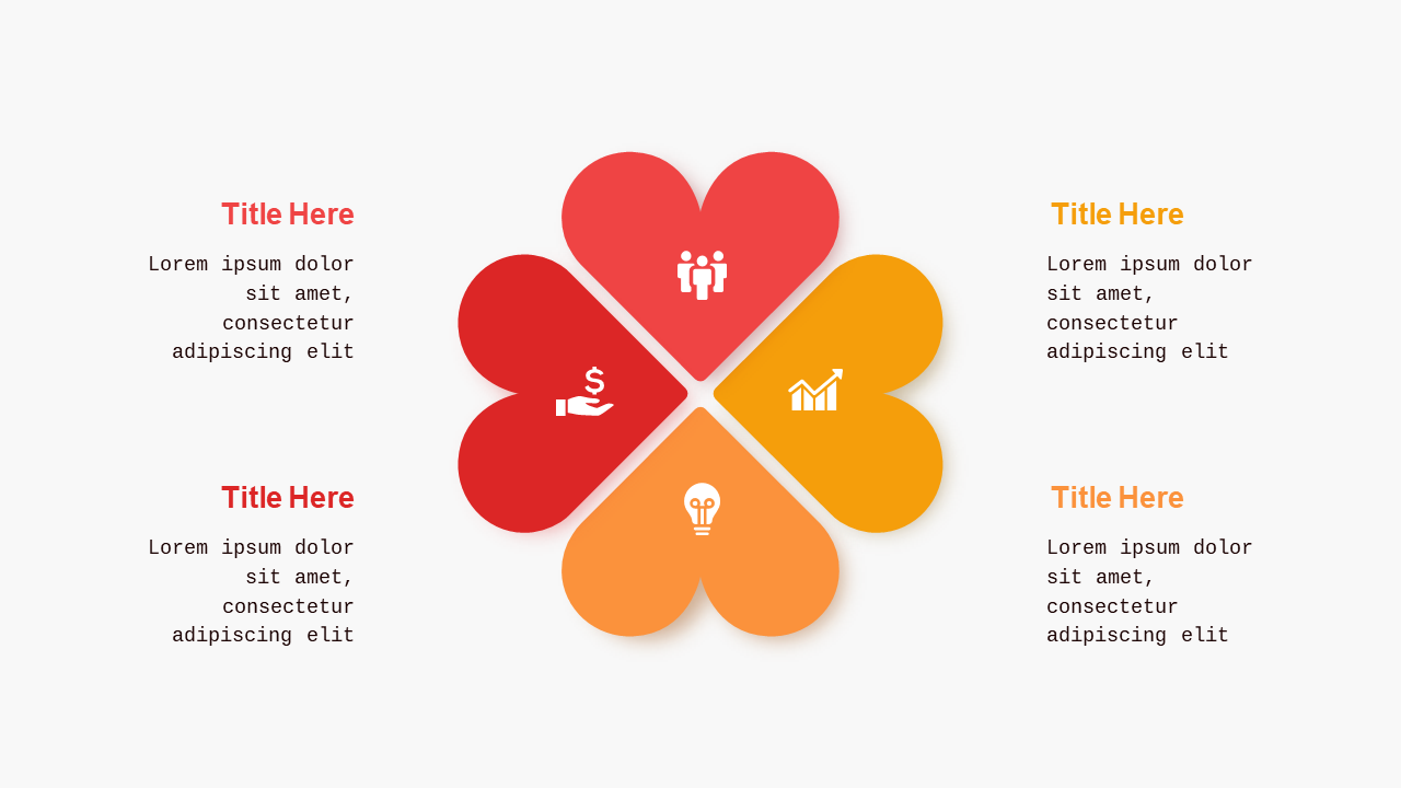 Blue Circular and Heart-Shaped Process Diagrams V4