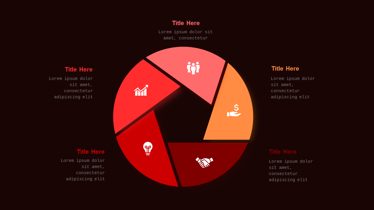 Horizontal Process Infographic PowerPoint Templat...