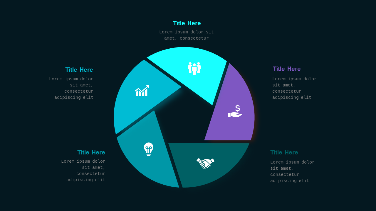 Triangular Process Infographic PowerPoint Templat...