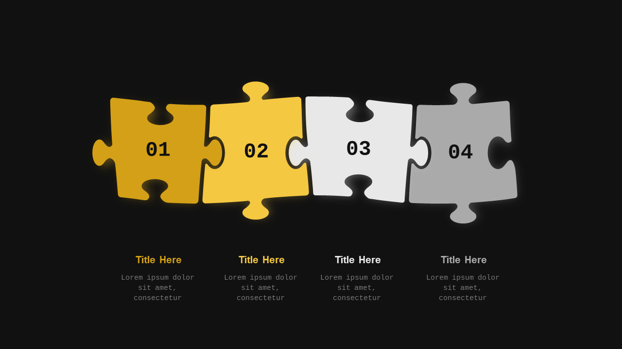 Puzzle Piece Growth Strategy Presentation