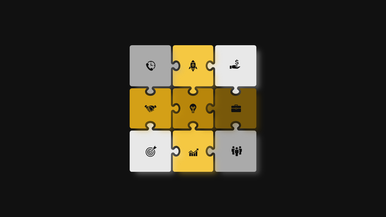 Puzzle Piece Growth Strategy Presentation
