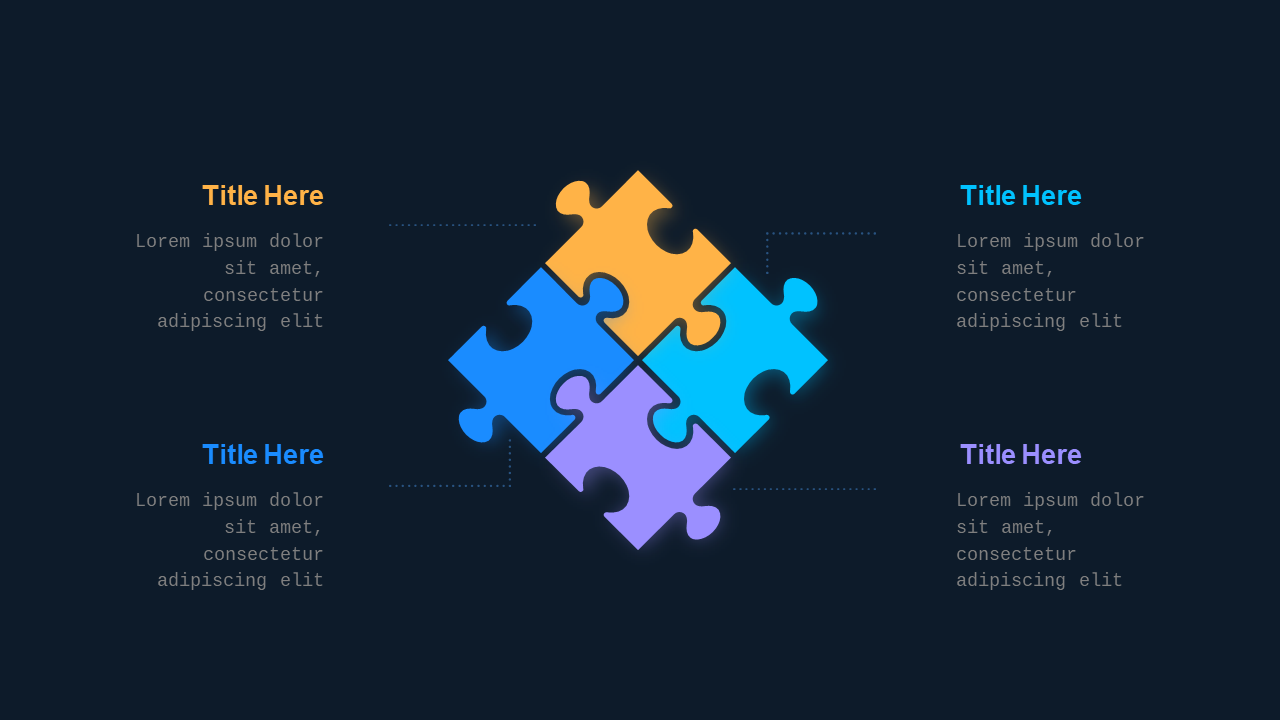 Puzzle Piece Growth Strategy Presentation