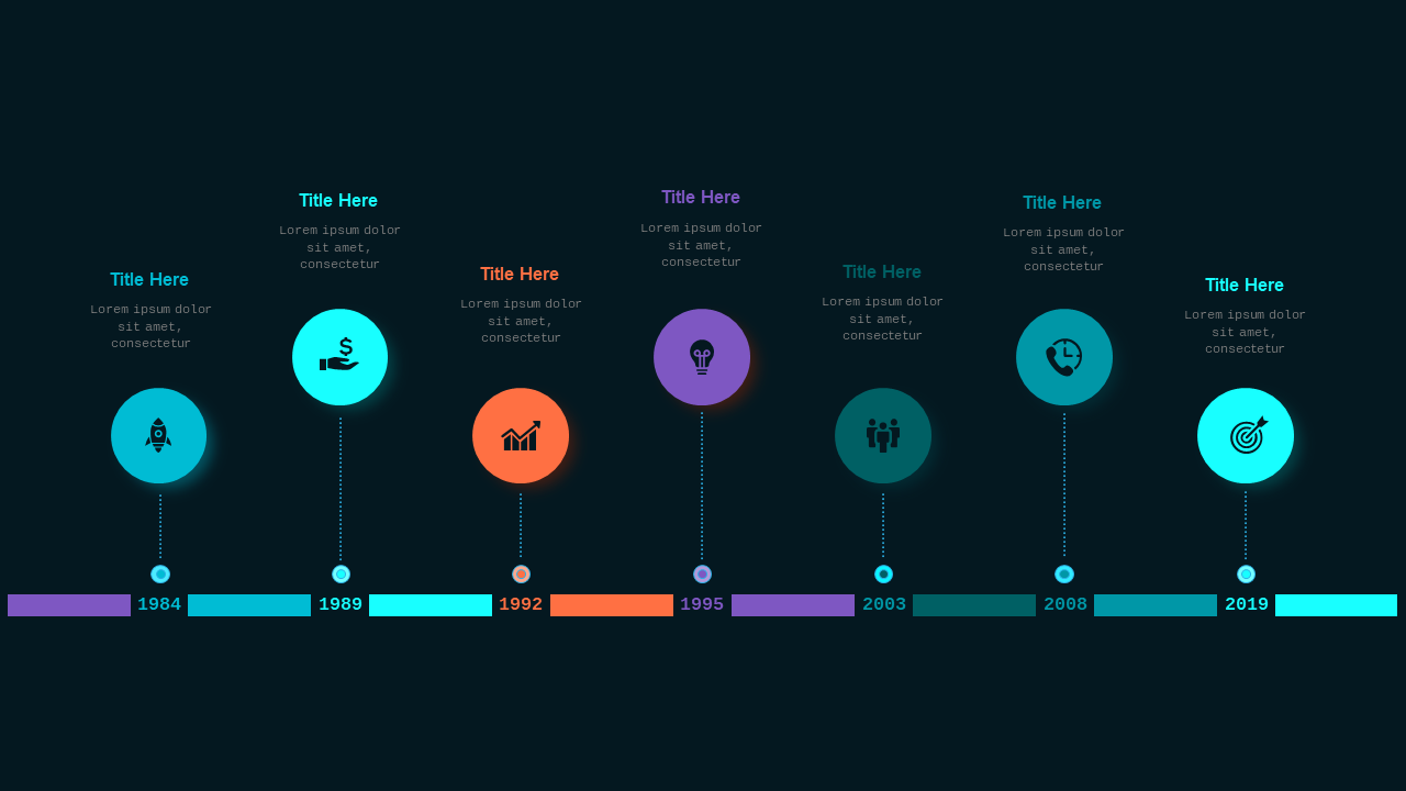 Creative Timeline Infographic Design