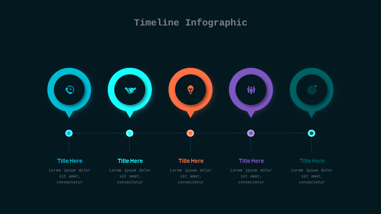 Creative Timeline Infographic Design