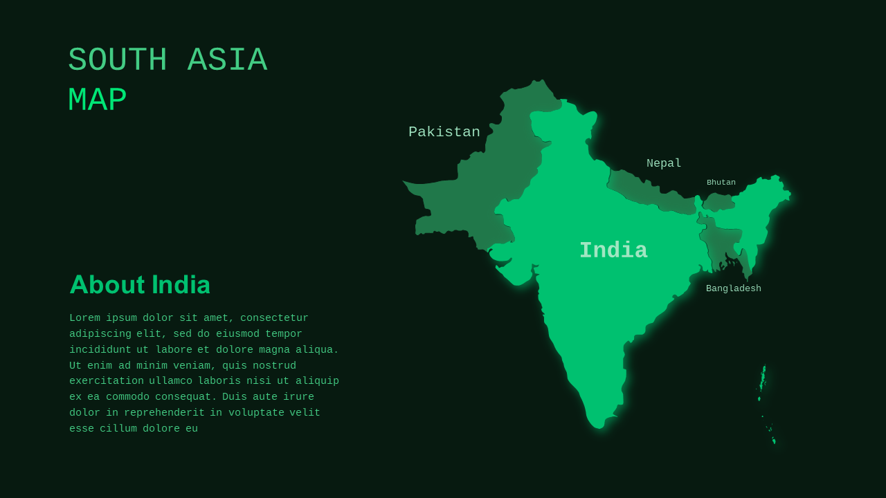 Central Asia Map Infographic PowerPoint Template ...