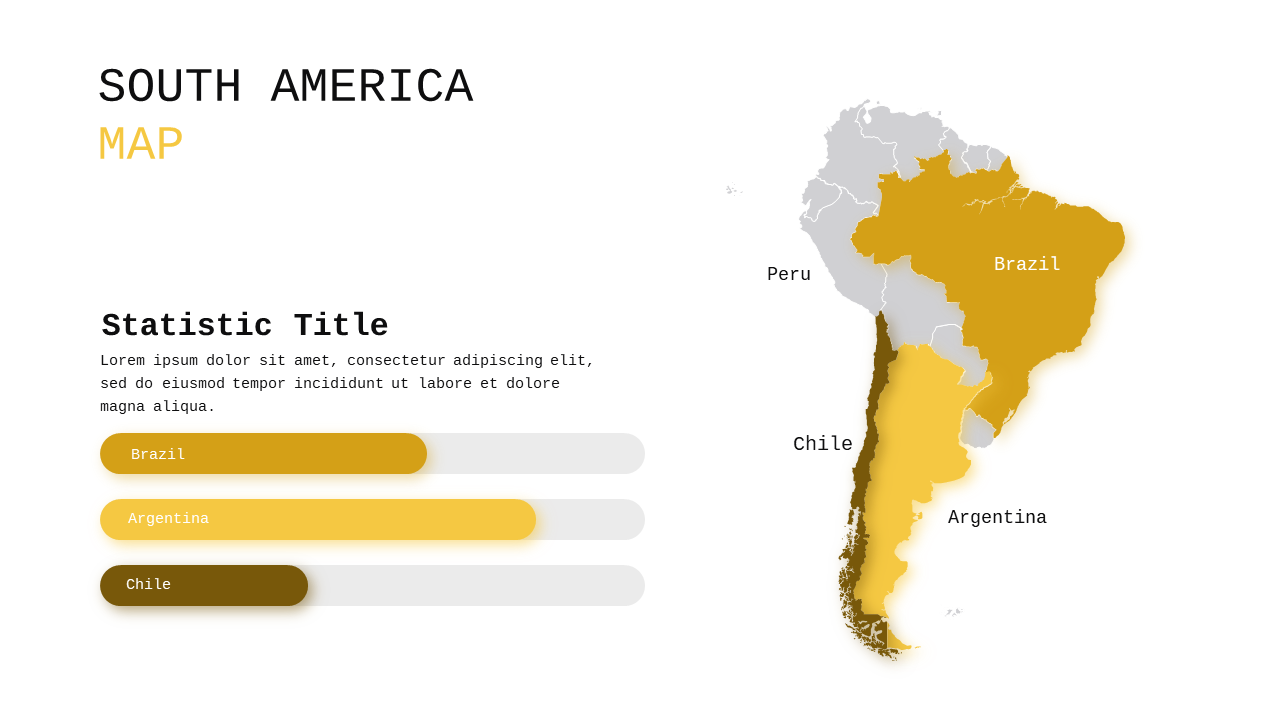 Asia Map Infographic PowerPoint Template (Charcoa...