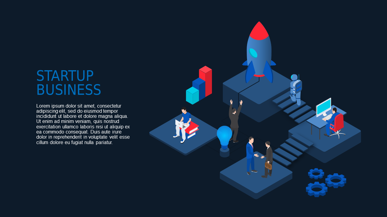 Innovative Business Growth Strategies – Dark – Ocean Blue