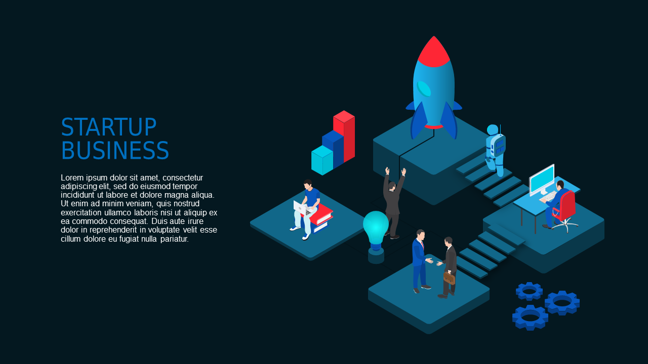 Innovative Business Growth Strategies – Dark – Teal Modern