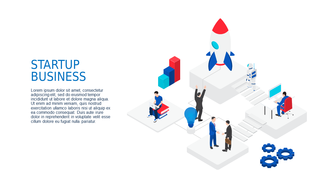 Startup Business Sales Funnel Illustration