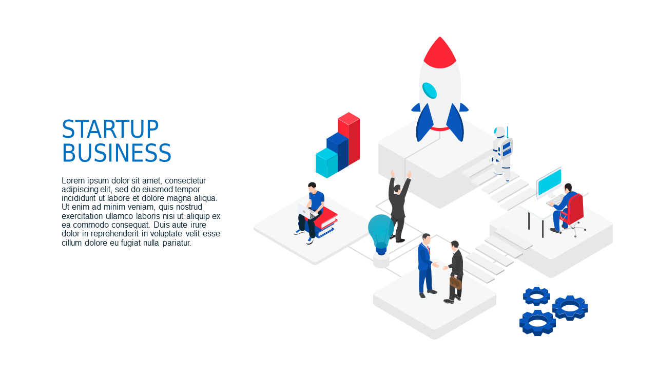 Startup Business Sales Funnel Illustration