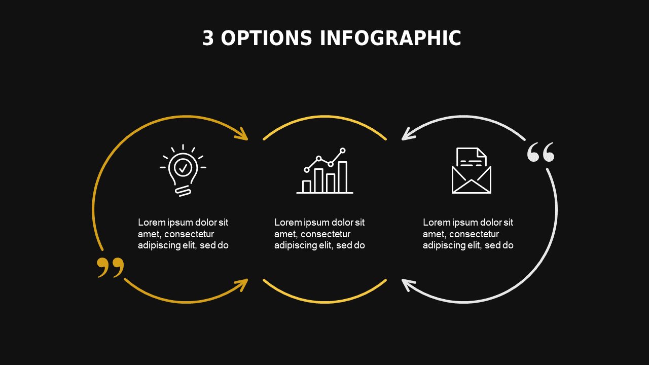 Dynamic Options Infographic Design
