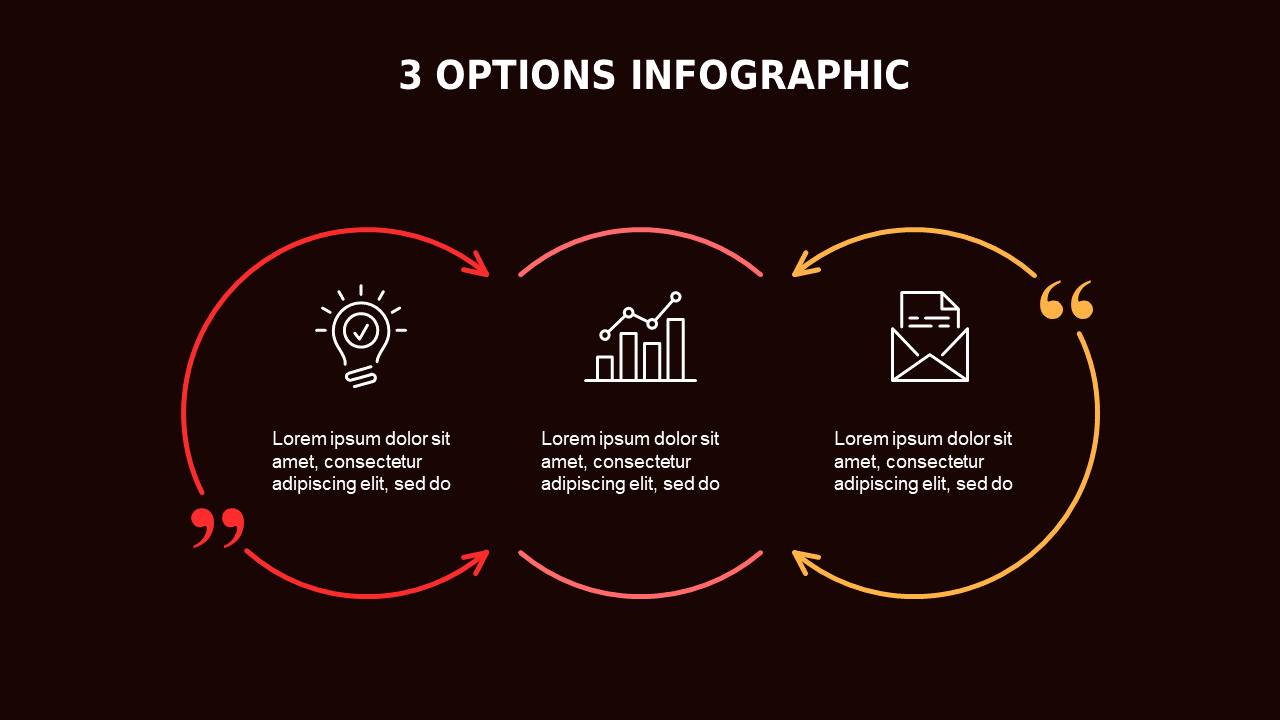 Dynamic Options Infographic Design