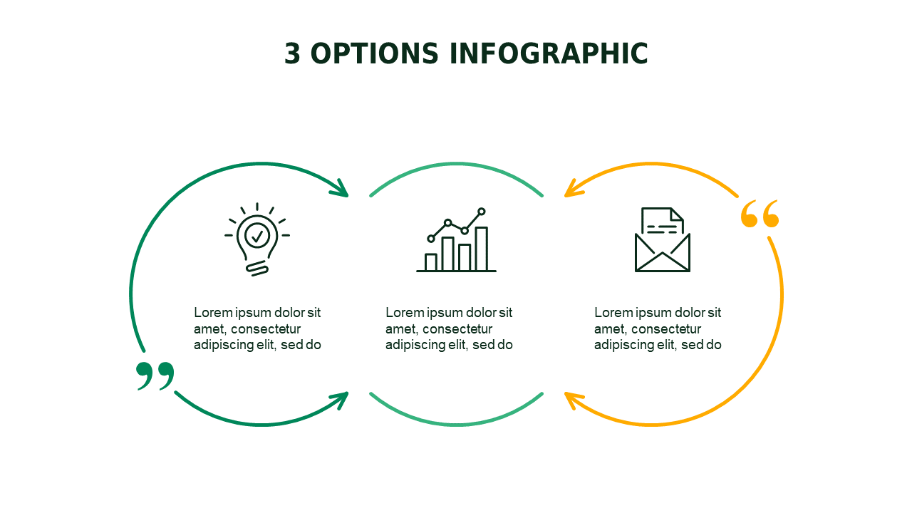 Infographic Options for Data Presentation