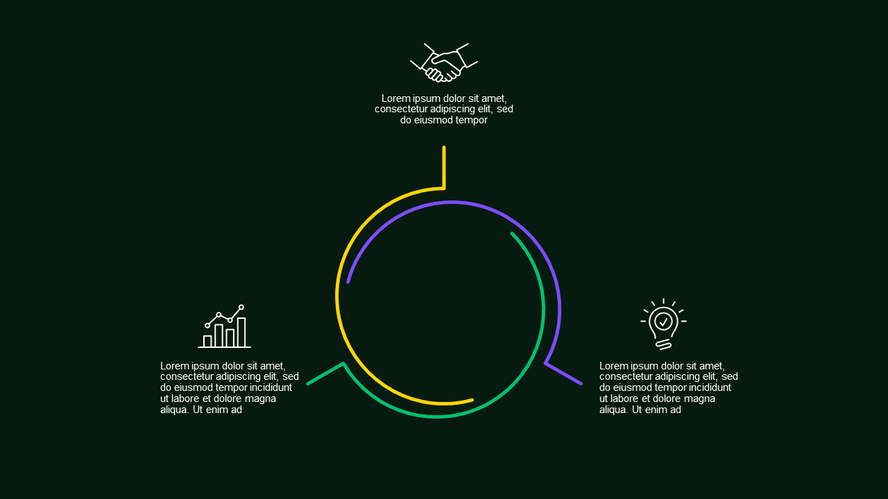 Circular Business Strategy Overview – Dark – Corporate Green