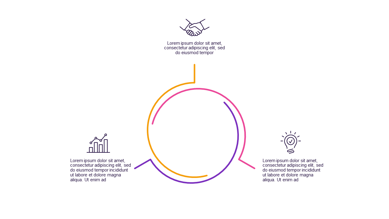 Circular Business Process Infographic