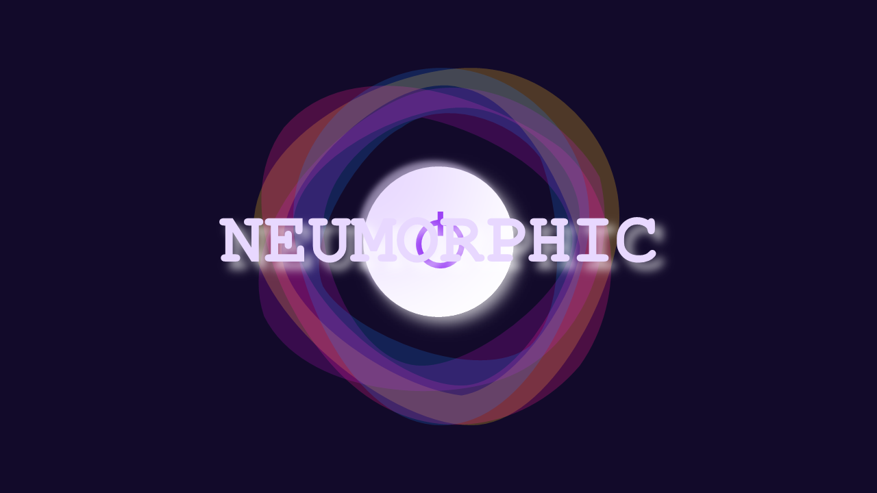 Neumorphic Style Text Presentations