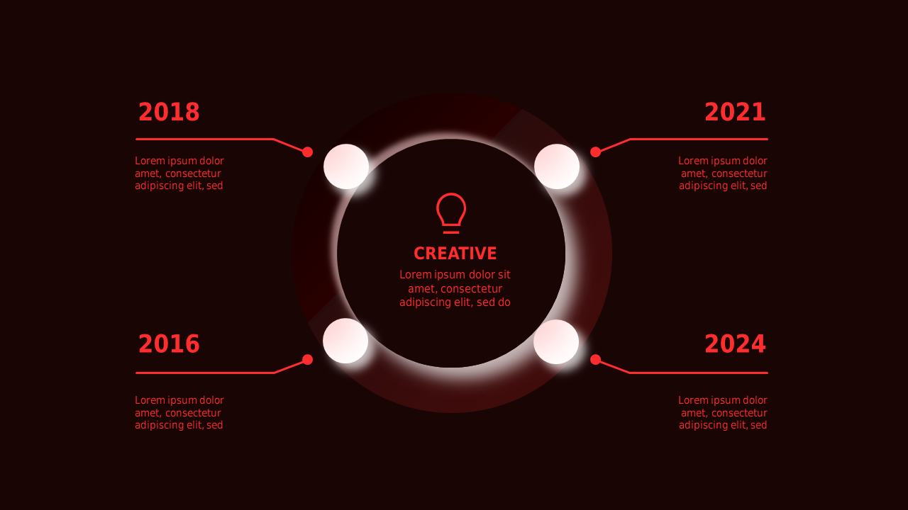 Neumorphic Bar Chart PowerPoint Template Dark (Cr...