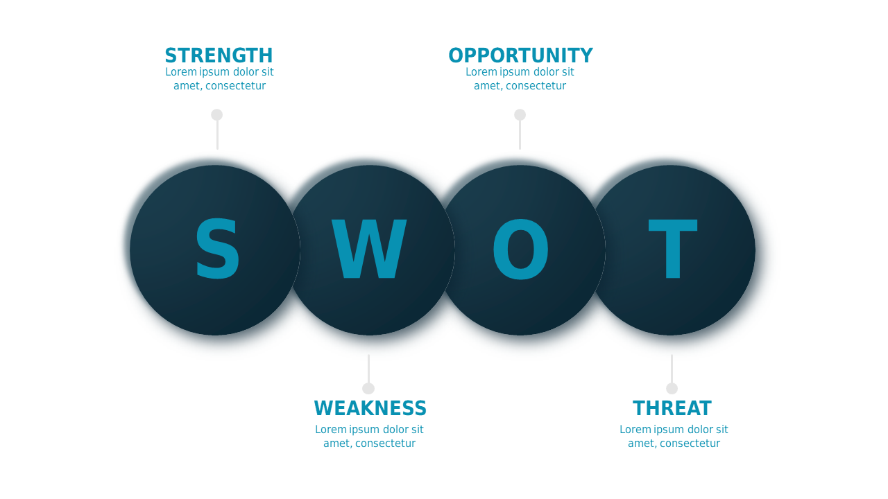 Neumorphic Bar Chart PowerPoint Template (Teal Mo...