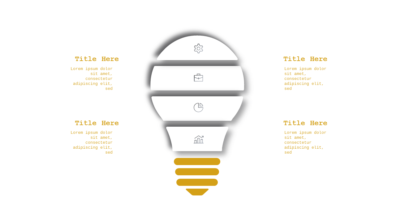 Neumorphic Circular Infographic Design
