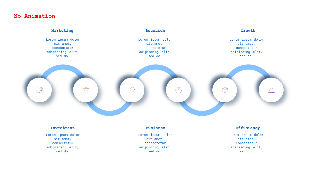 Neumorphic Circular Infographic Design