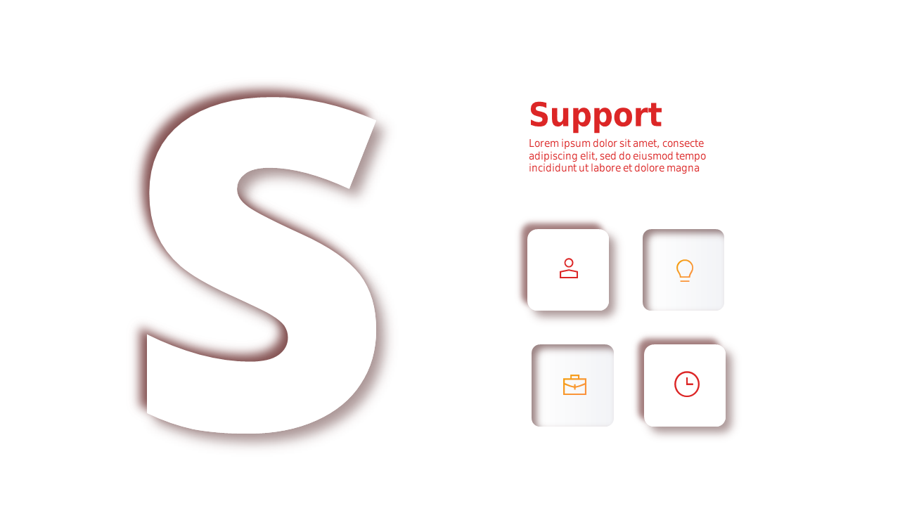 Qualification Period PowerPoint Template (Crimson...