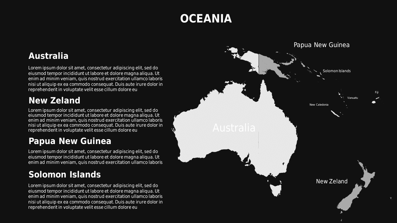 Oceania Regional Overview Presentation – Charcoal Gold