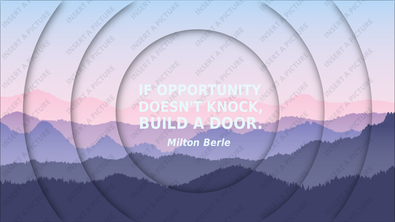 Mountain View Inspirational Presentation – Teal M...