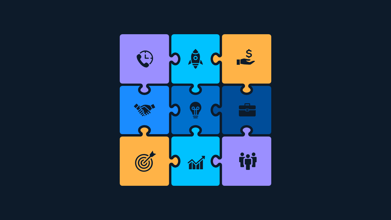 Puzzle Piece Growth Strategy Presentation