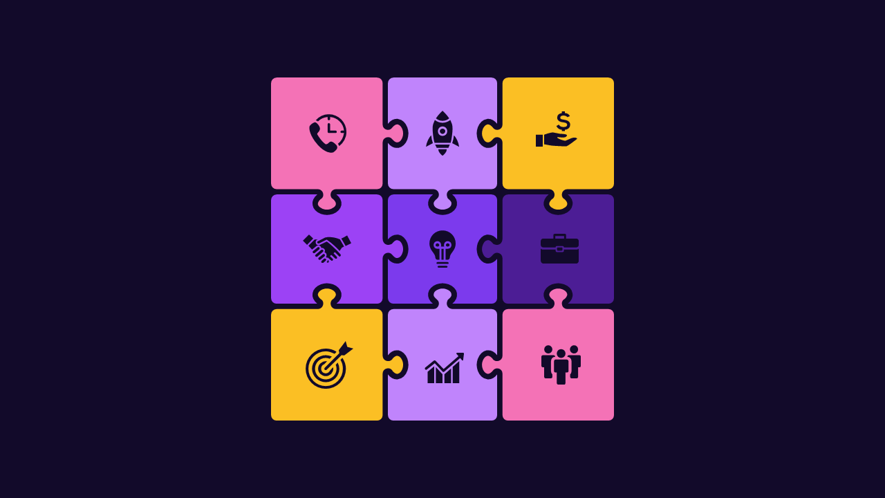Puzzle Piece Growth Strategy Presentation