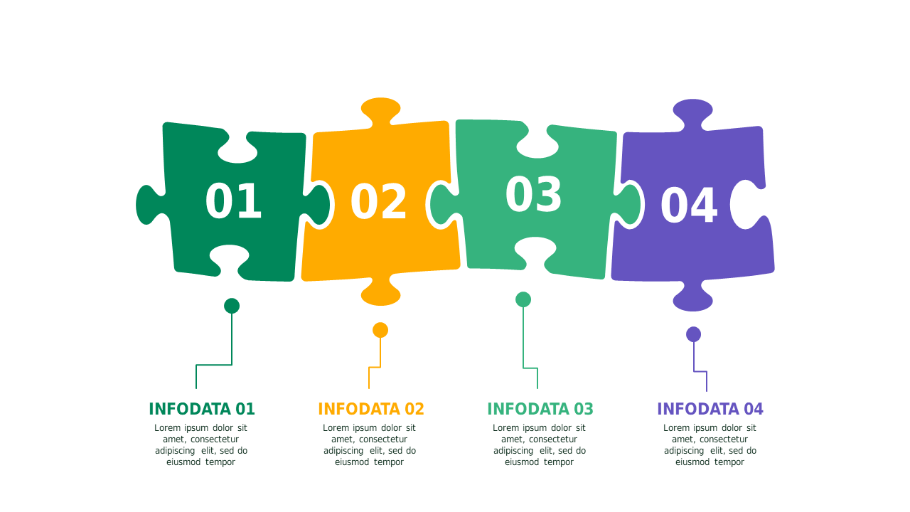 Puzzle Piece Business Strategy Presentation – Corporate Green